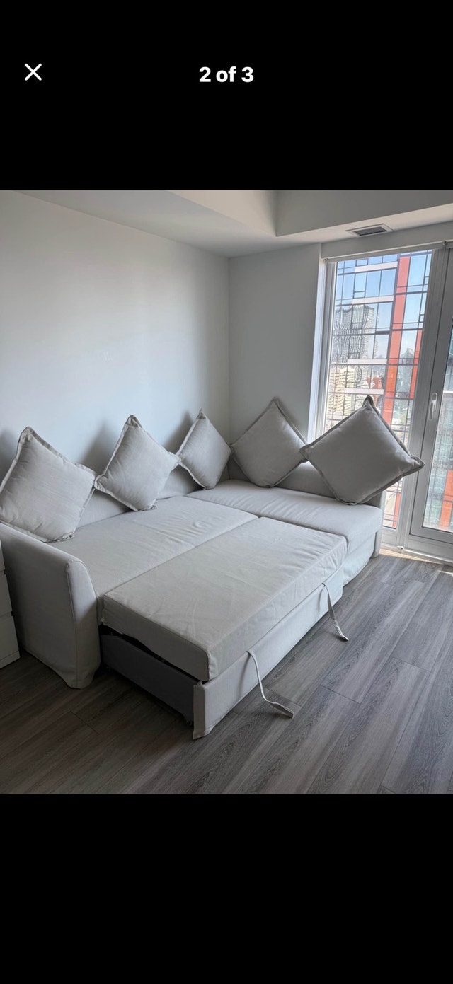 IKEA Pullout Sectional+Storage
