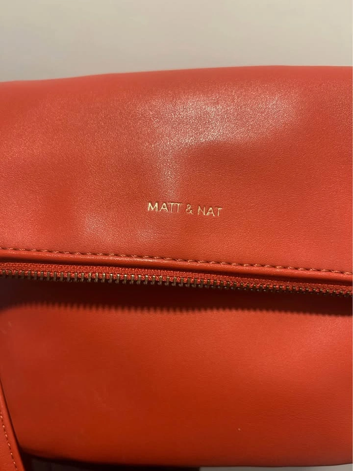 Matt & Nat HILEY VEGAN CROSSBODY BAG - LOOM Red - photo 3