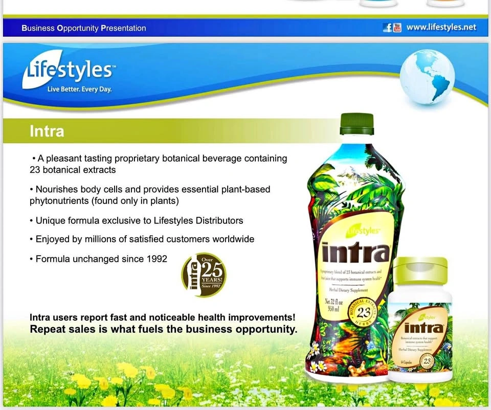 Intra Juice by Lifestyles