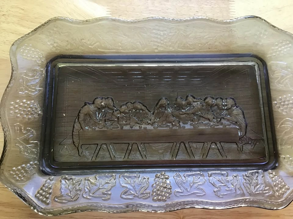 Last supper rectangular plate - photo 2