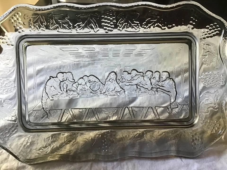 Last supper rectangular plate - photo 5