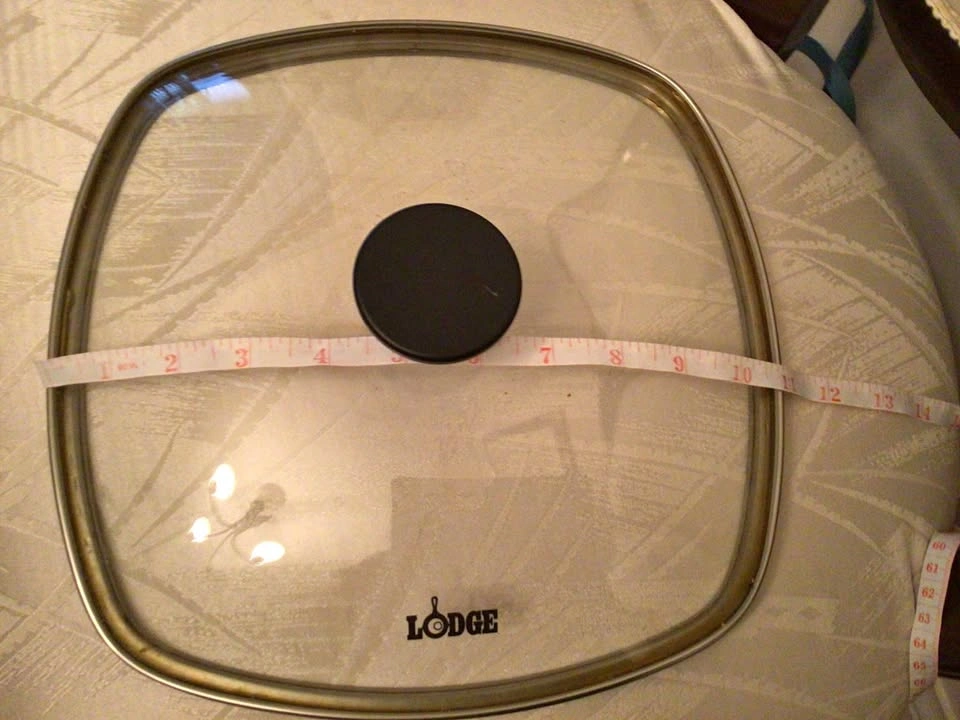 Lodge square pan cover