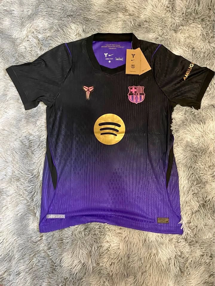 BRAND NEW Barcelona 26/27 Player Version Kobe Away Kit