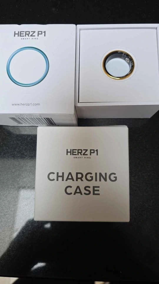 Herz P1 smart ring with charger - photo 2