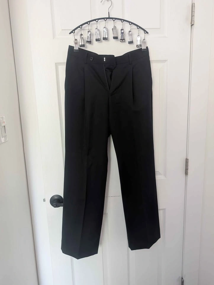 Black Bellisimo Men's Suit Jacket and Pants Size Small - photo 5