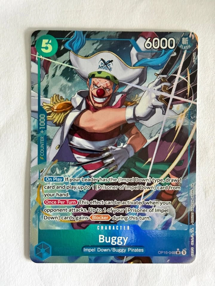 Buggy Alt Art OP16-048 and More