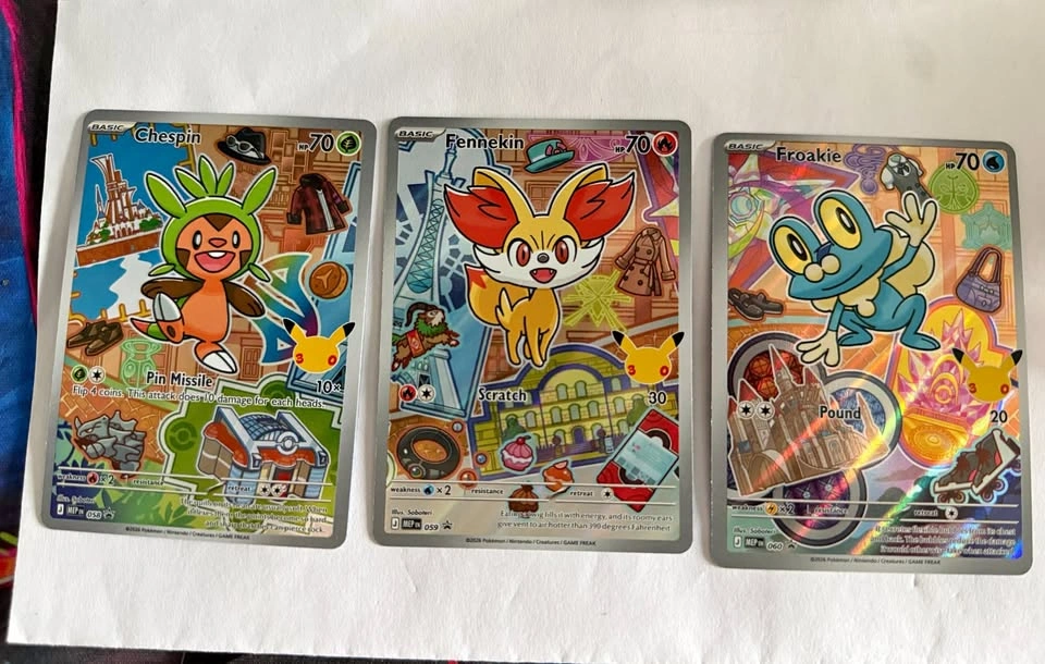 First Partner Series 3 Gen 6 Pokemon