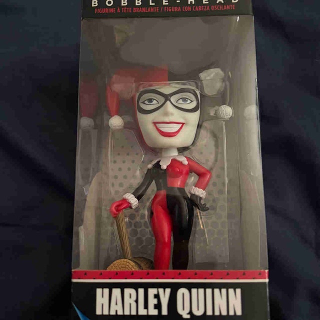 Harley Quinn Funko Wacky Wobbler Bobble Head Figure