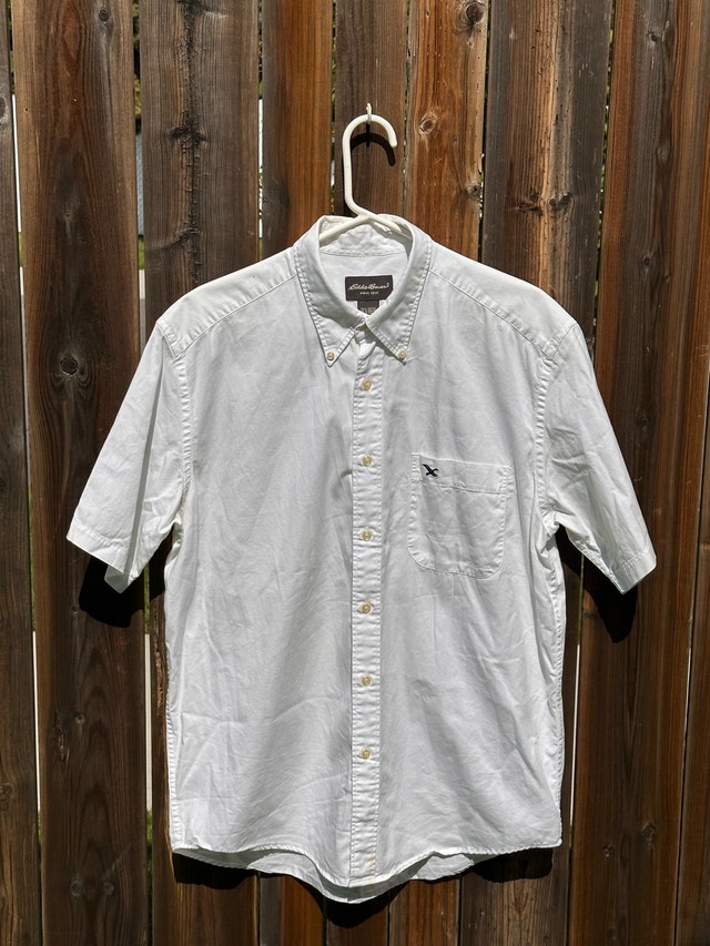 Eddie Bauer short sleeve shirt size M to L