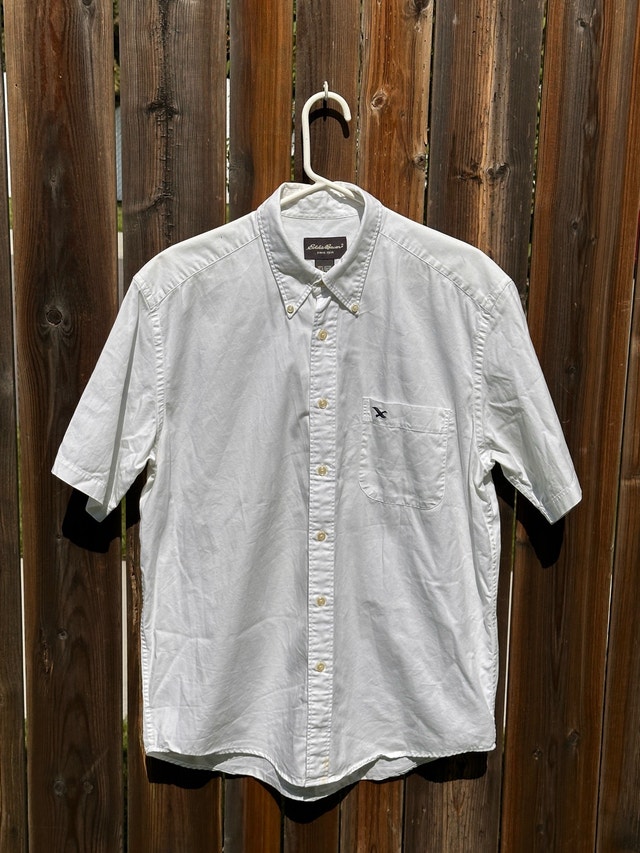 Eddie Bauer short sleeve shirt size M to L - photo 2