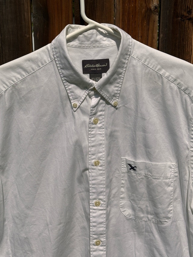 Eddie Bauer short sleeve shirt size M to L - photo 3