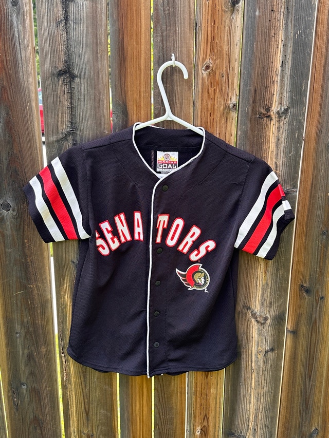 Kids Ottawa Senators Button Up Size M - photo 2