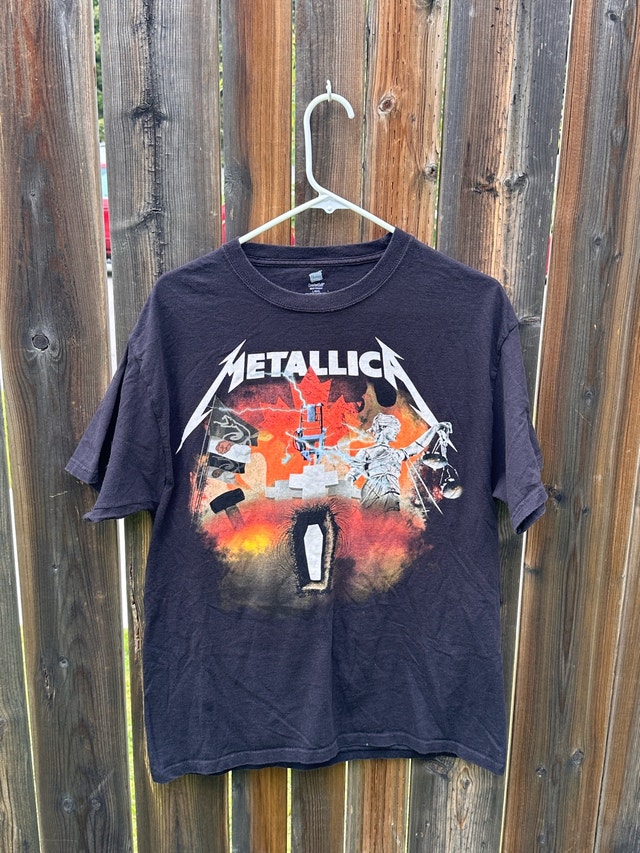 Metallic T-shirt Size L to M