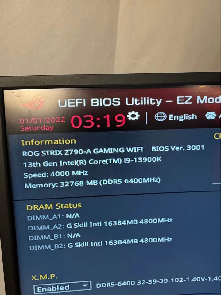 i9-13900K CPU + Z790-A Asus ROG Strix White Motherboard - photo 3