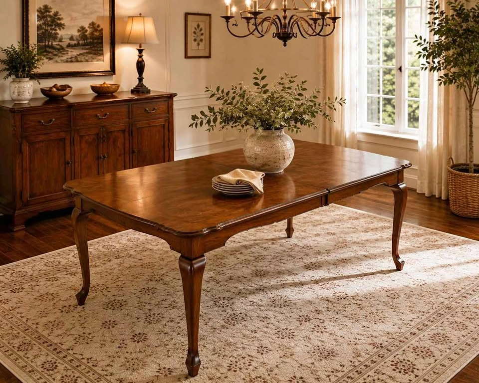 NEW Solid Wood Extendable Dining Table