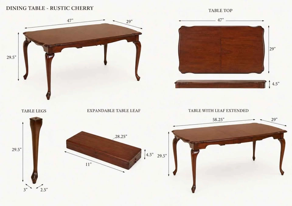 NEW Solid Wood Extendable Dining Table - photo 5
