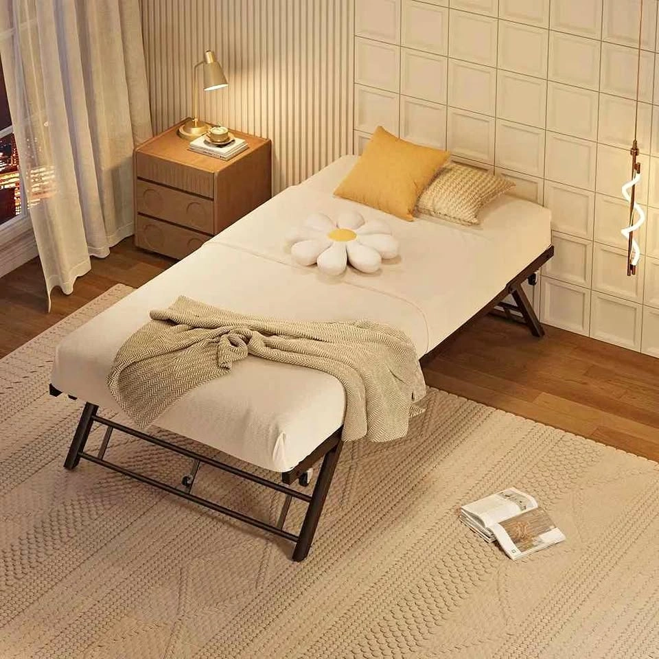 NEW Folding Metal TWIN Bed Frame