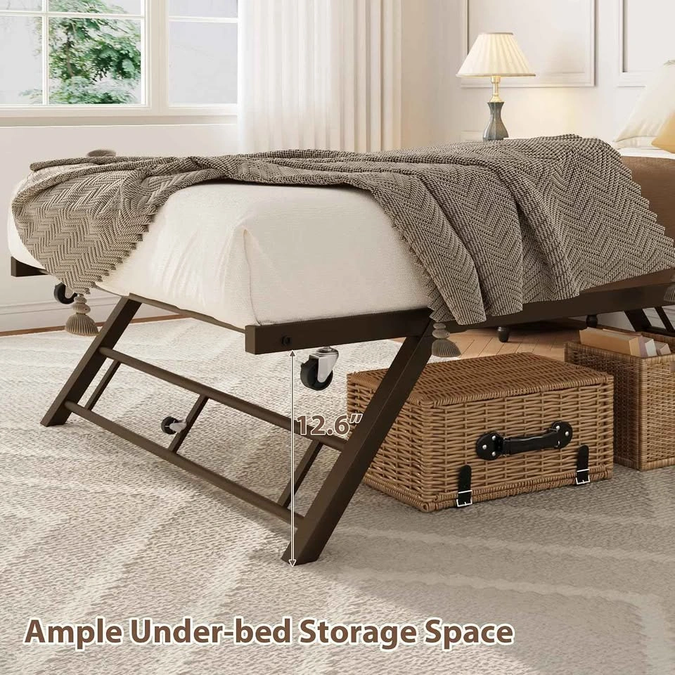 NEW Folding Metal TWIN Bed Frame - photo 5