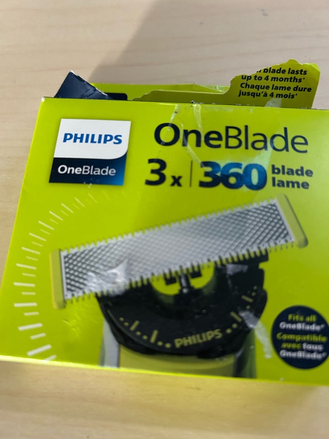 Philips OneBlade 360 Replacement Blades 3-Pack
