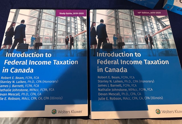 Introduction to Federal Income Taxation in Canada 40th edition