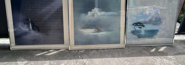 3 art paintings for $25