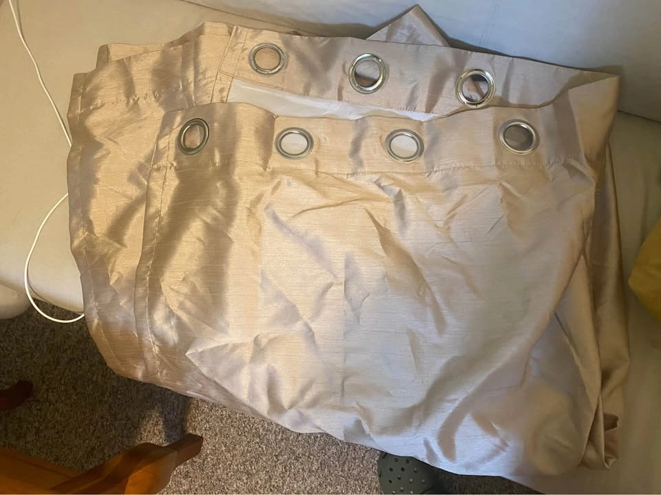 Gold curtains (set of 2) - photo 2
