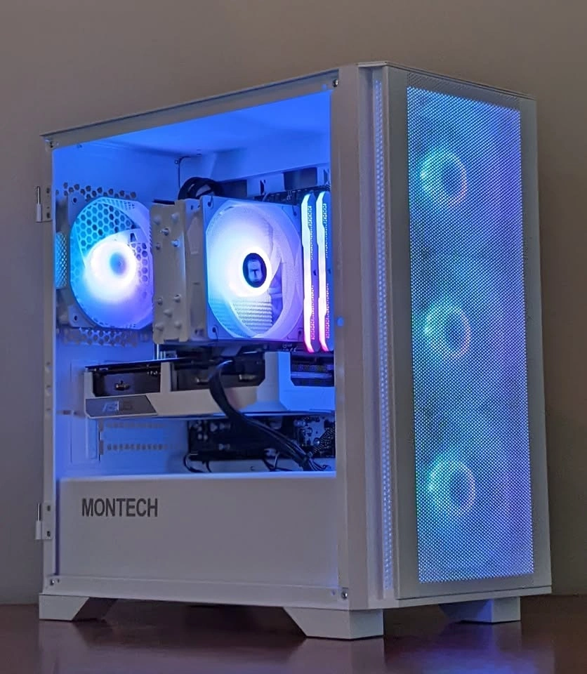 White AM4 Gaming PC | Ryzen 5 5600XT - RX 6600XT - 16GB DDR4 - photo 2