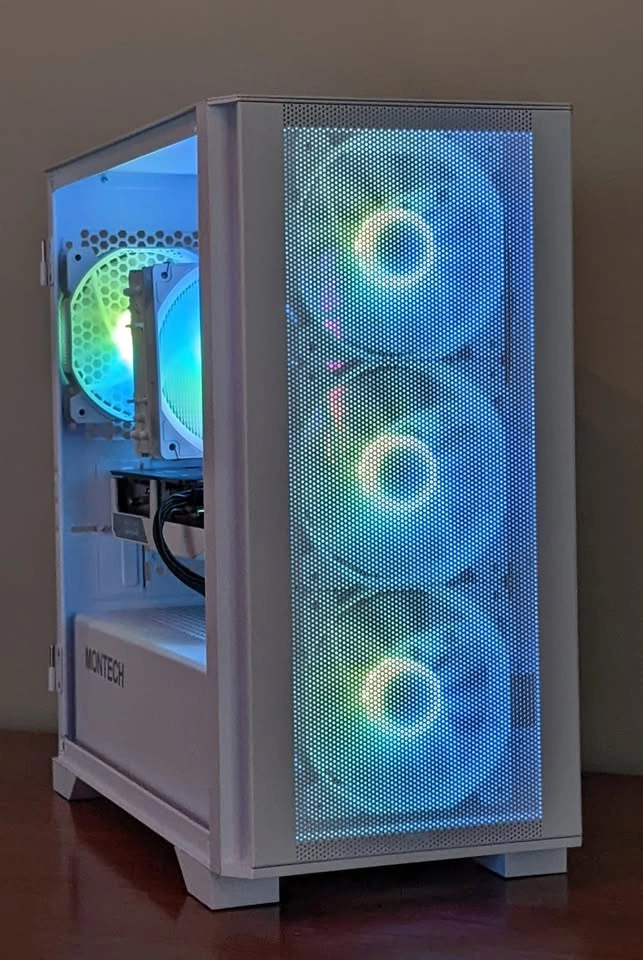 White AM4 Gaming PC | Ryzen 5 5600XT - RX 6600XT - 16GB DDR4 - photo 4