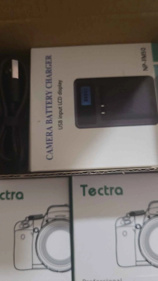 2 Batteries and LCD USB Charger for Sony NP-FV Series - photo 3