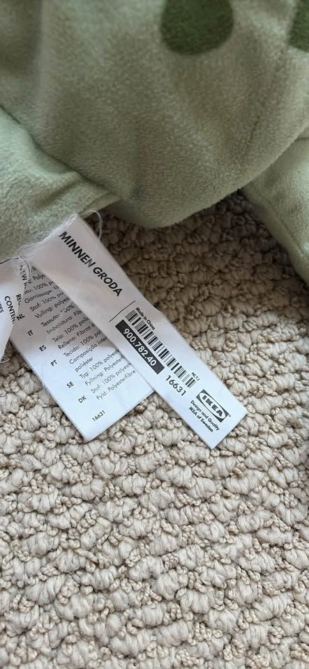 Ikea Minnen Groda Frog Prince Plush Pajama Bag 14" - photo 2