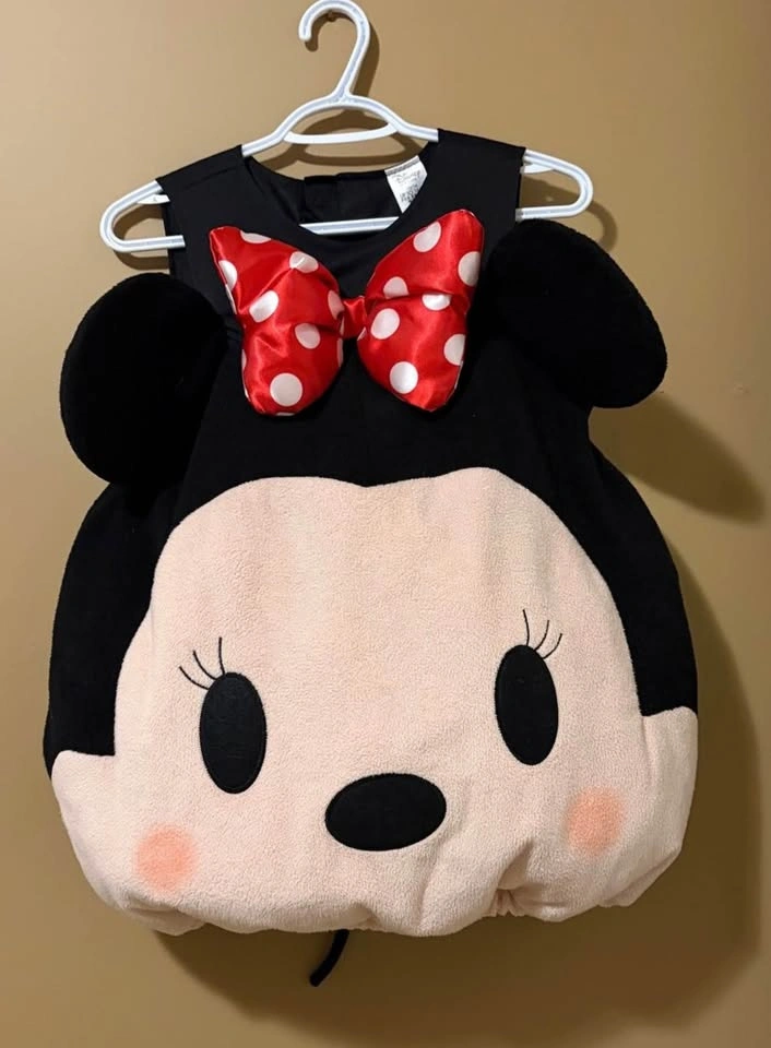 Girls Disney Minnie Mouse Tsum Tsum Polka Dot Costume Set - photo 2