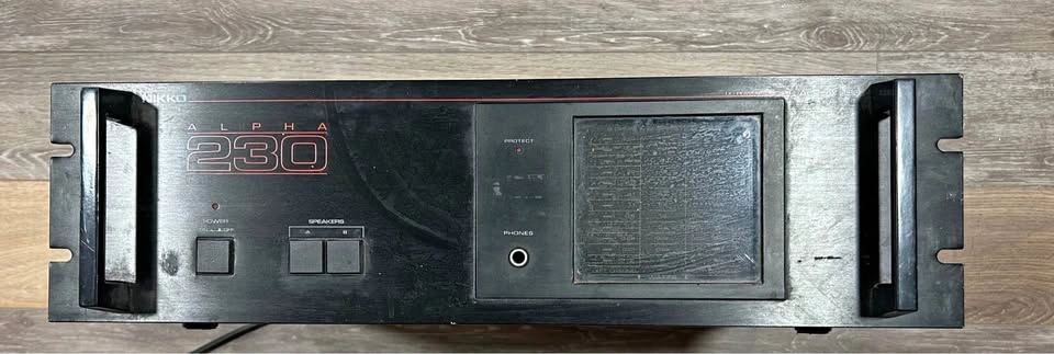 Nikko Alpha 230 Stereo Power Amplifier