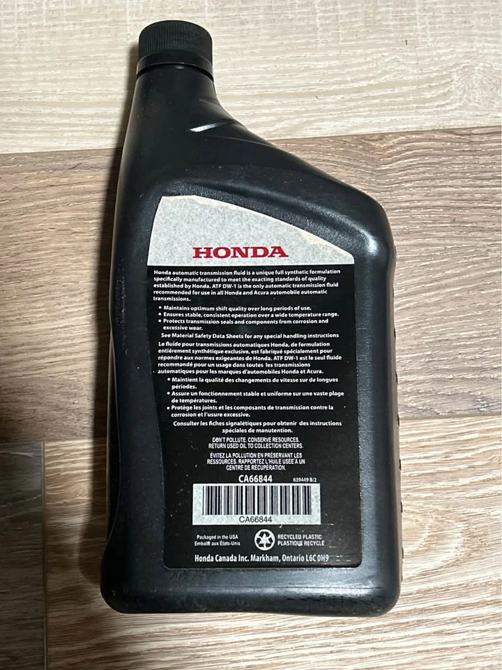 Honda Genuine ATF DW-1 Automatic Transmission Fluid – 4.5L - photo 2
