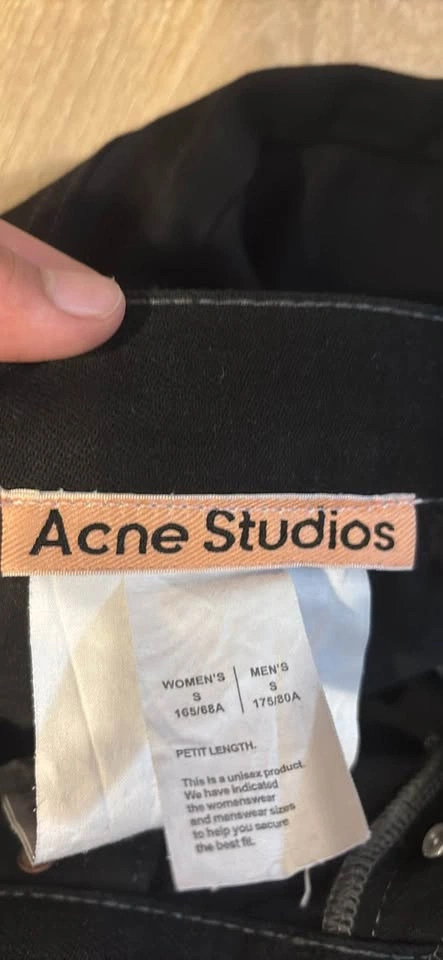 Acne Studios Jet Black Denim - photo 2