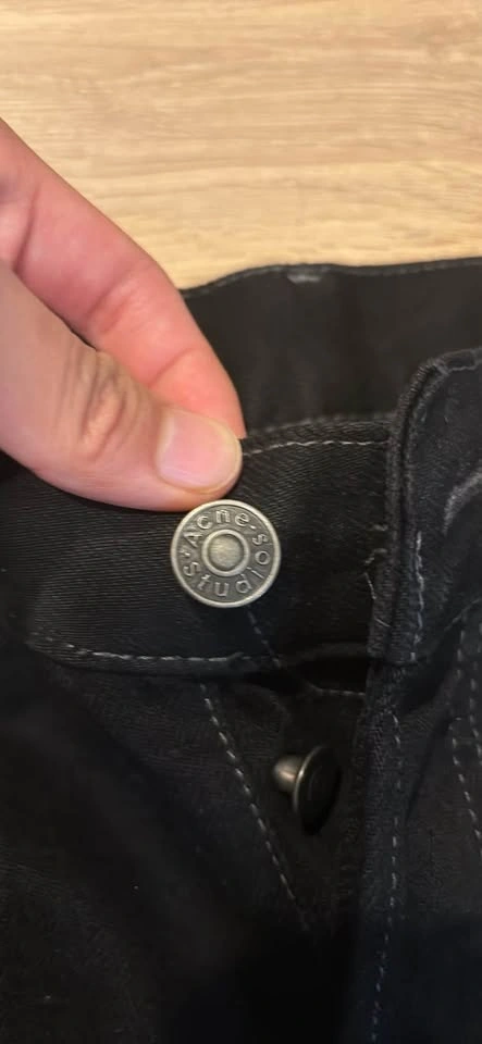 Acne Studios Jet Black Denim - photo 3