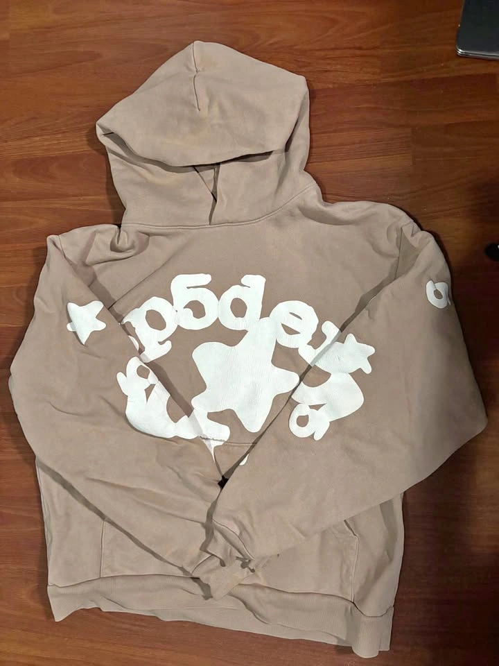 Spider Hoodie brown