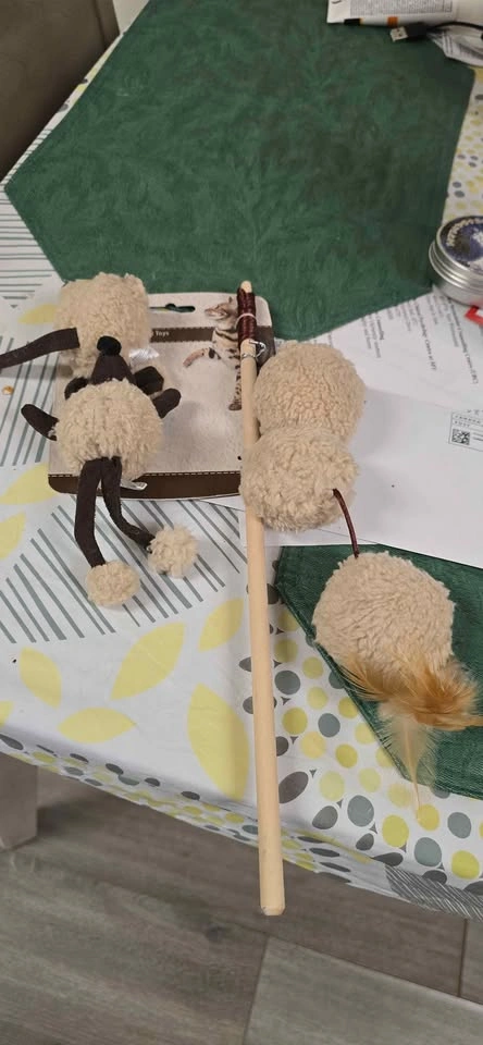 All For Paws LAMO Cat Wand and Plush Toys