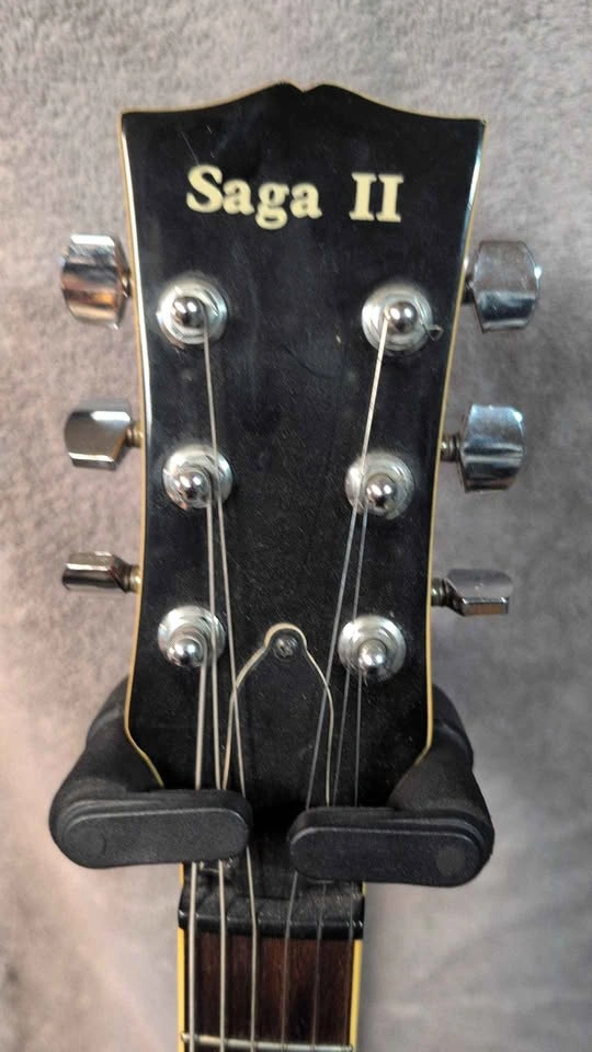 Saga II Electric Guitar Sunburst - photo 3