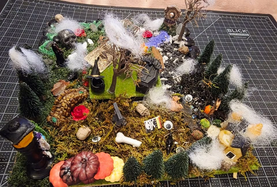 Wednesday Addams Diorama - photo 2