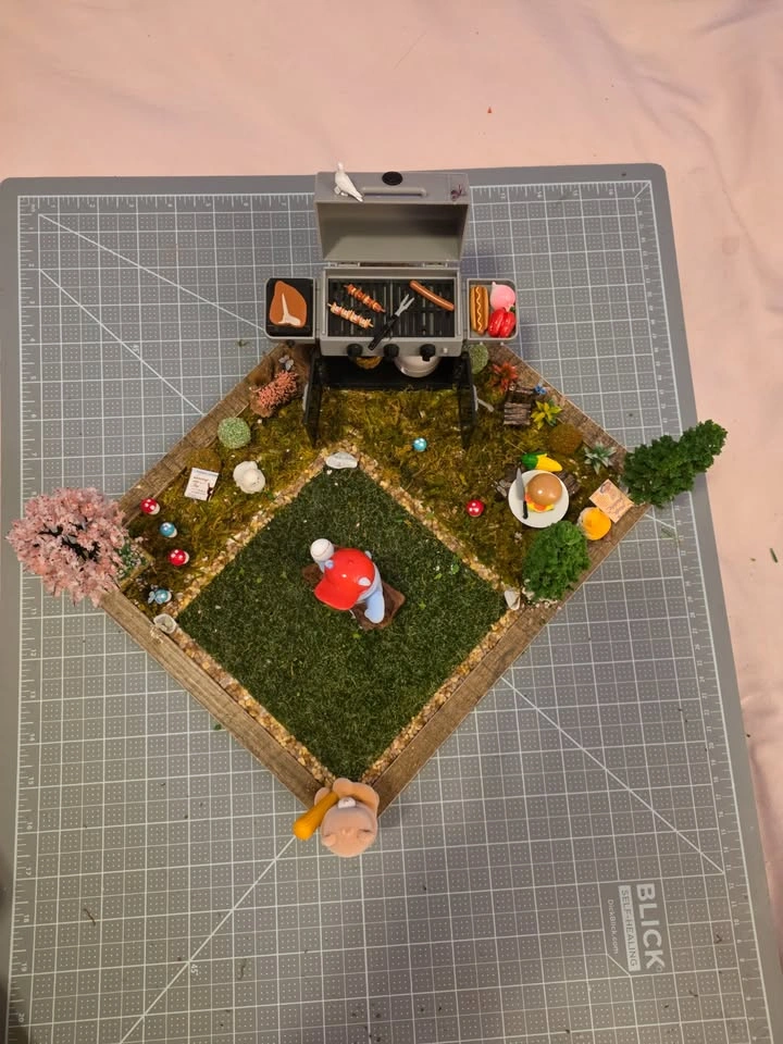 Care Bears Playing at Park Diorama - photo 2