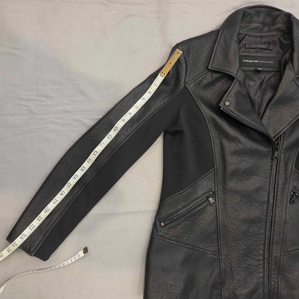 Women's leather jacket size Large - photo 4