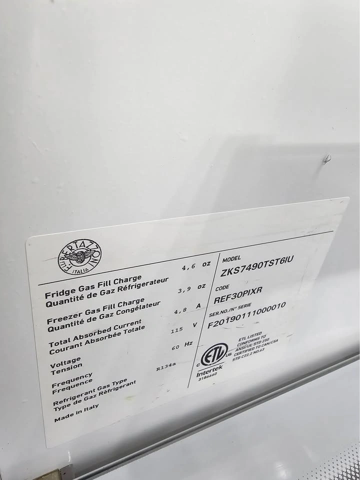 Bertazzoni 30-inch Bottom Freezer Refrigerator - photo 4