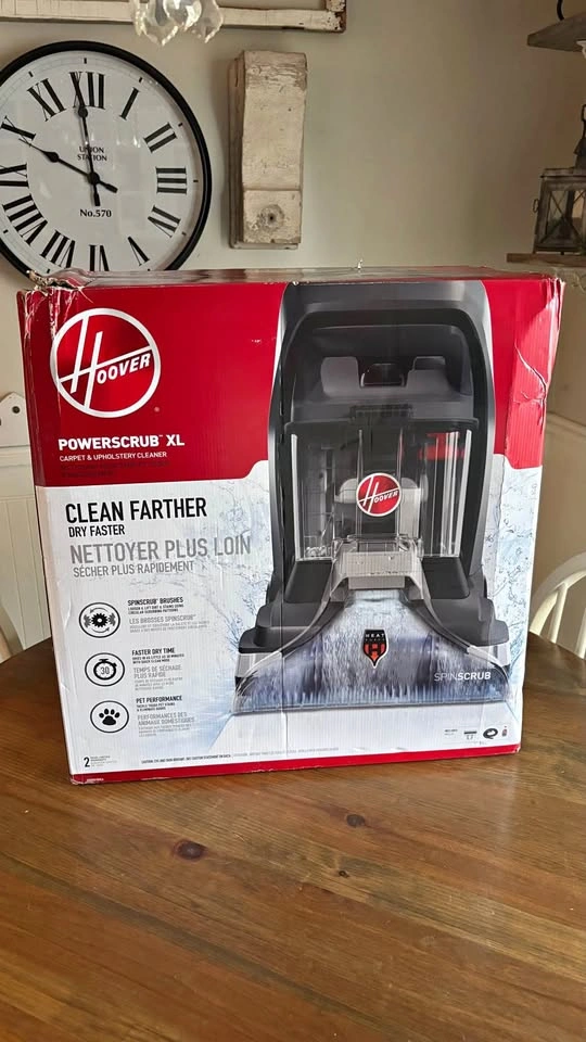 BNIB Hoover PowerScrub XL Carpet & Upholstery Cleaner