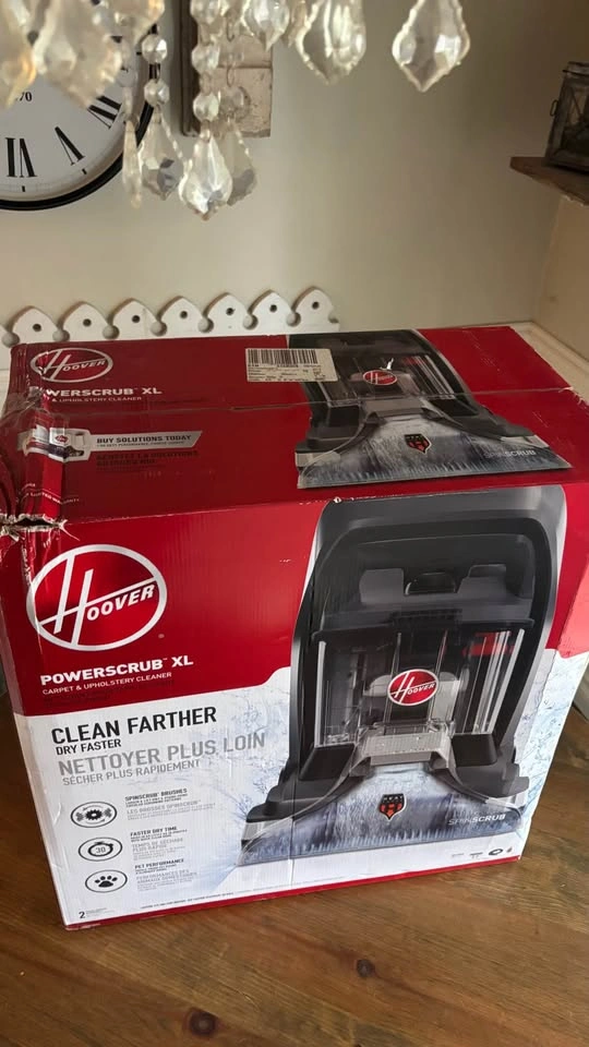 BNIB Hoover PowerScrub XL Carpet & Upholstery Cleaner - photo 2