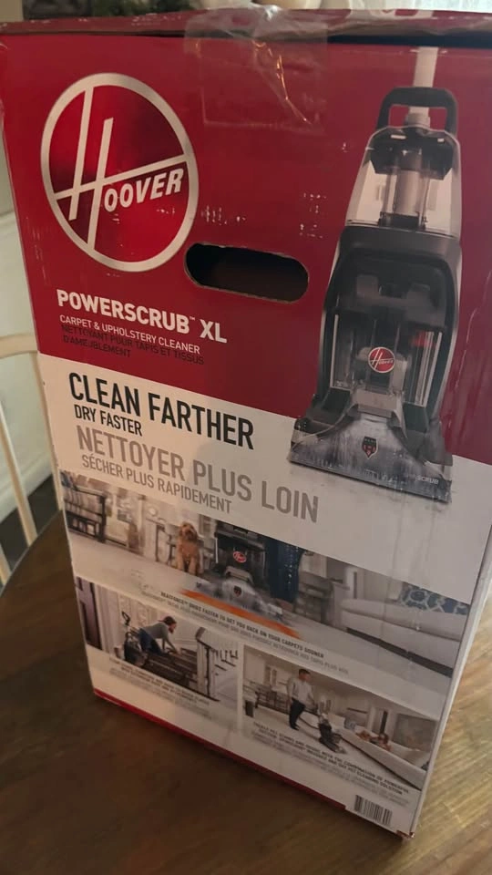 BNIB Hoover PowerScrub XL Carpet & Upholstery Cleaner - photo 3