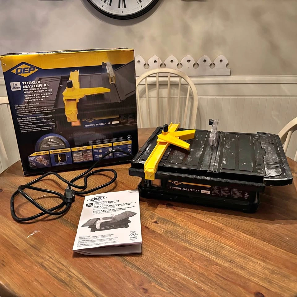 Torque Master 3/5 HP 4-inch Tile Saw