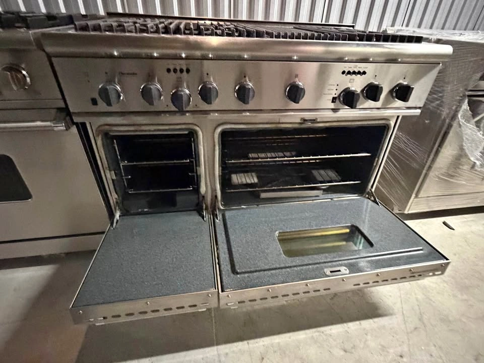 Thermador 48-inch Stove with 6 Burners and Grill