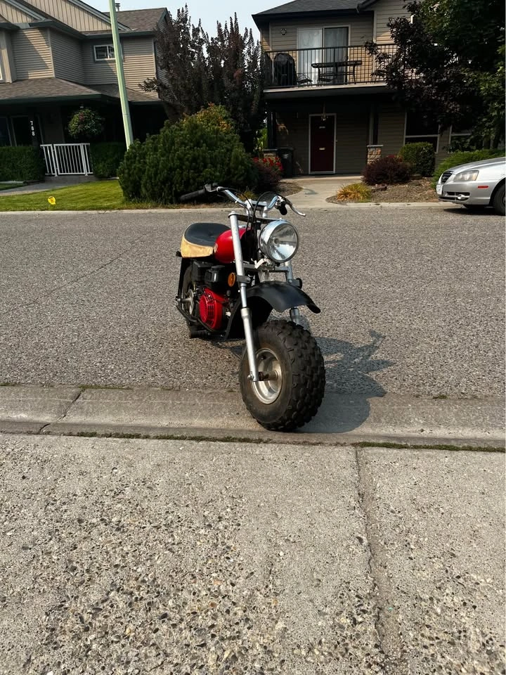 196cc Mini Baja Chopper - New Carb and Spark Plug