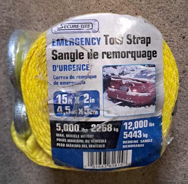 Secure-Tite Emergency Tow Strap