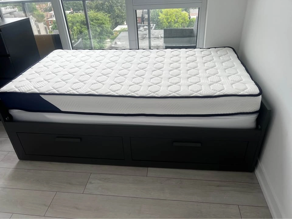 Pull out bed with mattresses - photo 2